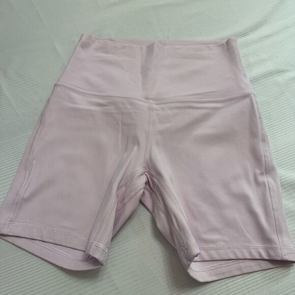 Lululemon Align High Rise Pink 6” Shorts Size 6 - Picture 1 of 9